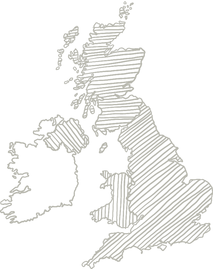 map of UK